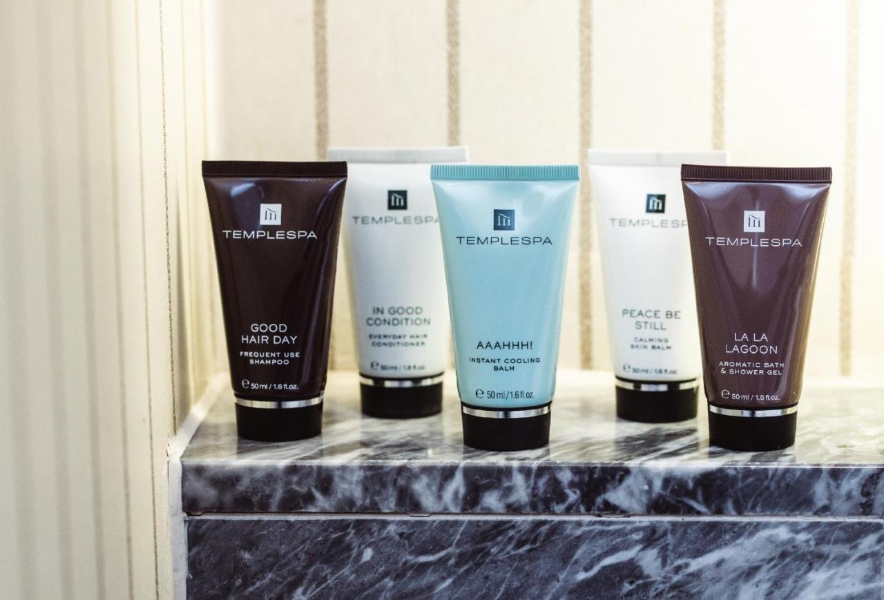 더 캐피탈 호텔 런던 외부 사진 Temple Spa products