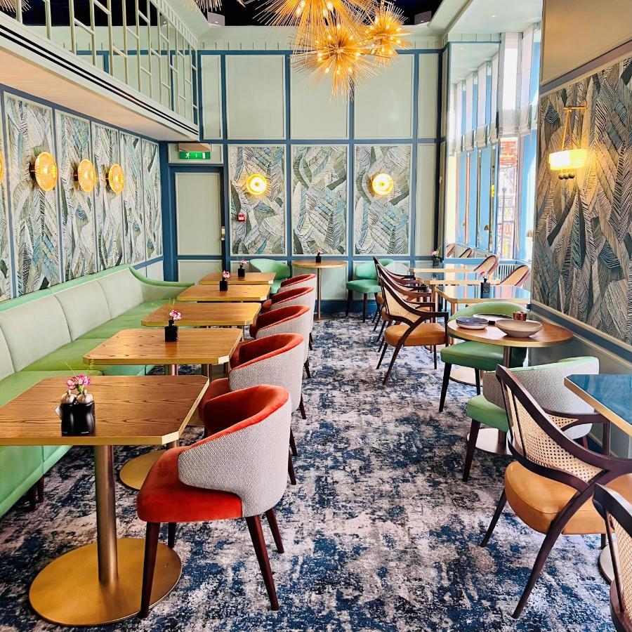 더 캐피탈 호텔 런던 외부 사진 Restaurant interior